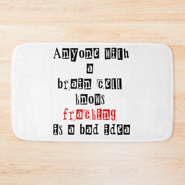 Item preview, Funny Anti-Fracking Design - Save The Planet designed and sold by WritetheWrongs.