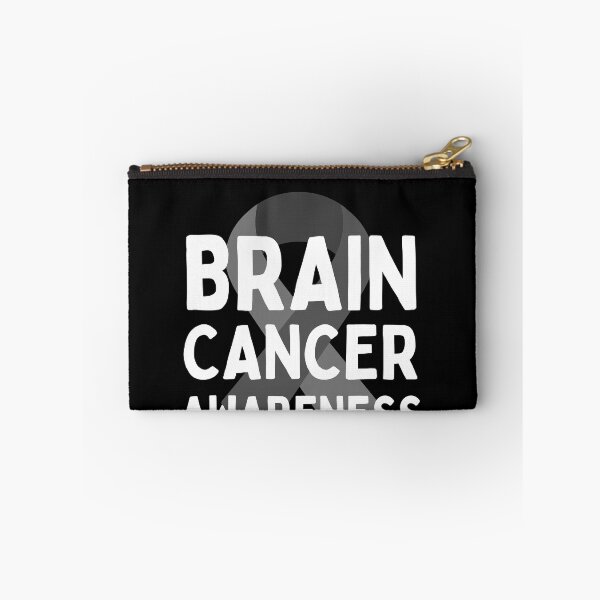 Item preview, I Wear Grey For Brain Tumor Awareness Grey Matters Ribbon designed and sold by Trankix.