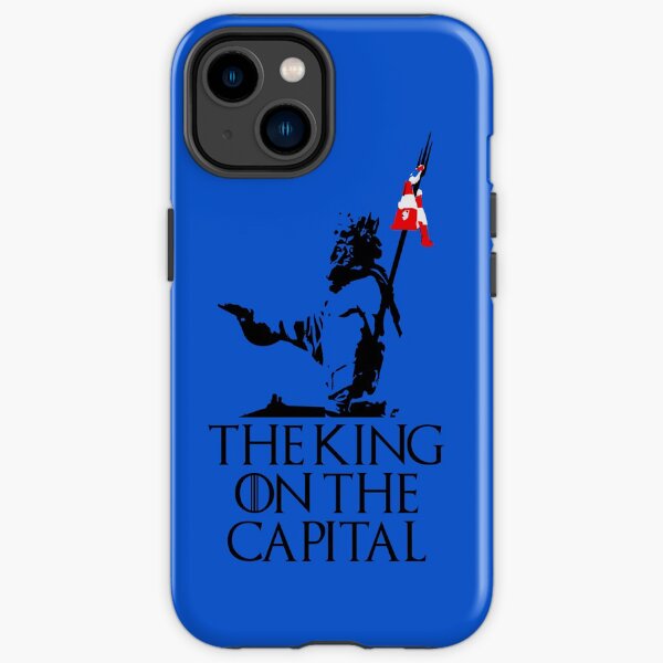 The King on the Capital Neptuno Funda resistente para iPhone