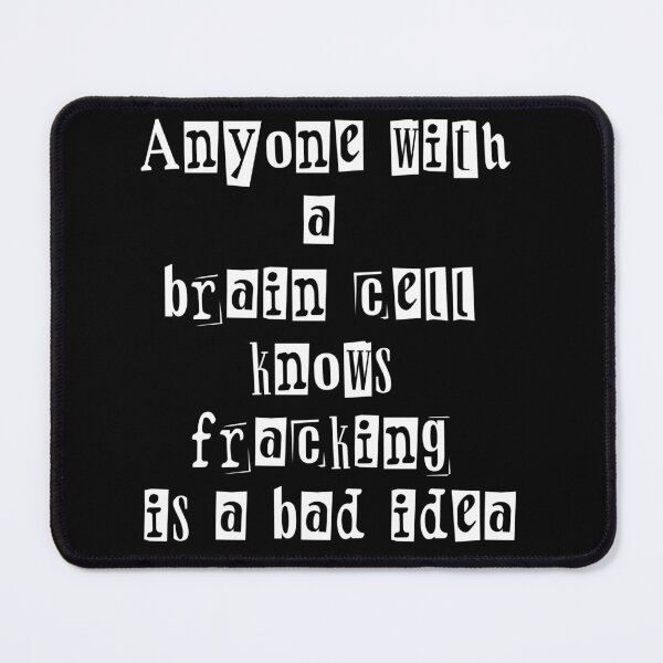 Item preview, Funny Anti-Fracking Design - Save The Planet designed and sold by WritetheWrongs.