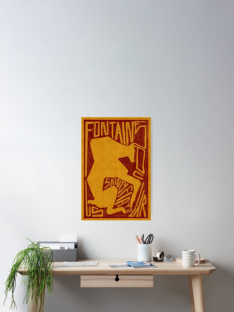Thumbnail 2 of 3, Poster, Fontaines D.C. Tour Poster designed and sold by MaryBethBryan.