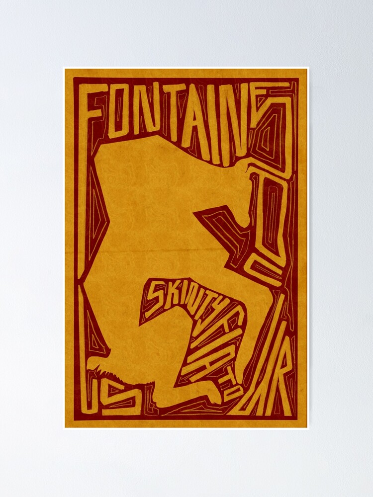 Thumbnail 1 of 3, Poster, Fontaines D.C. Tour Poster designed and sold by MaryBethBryan.
