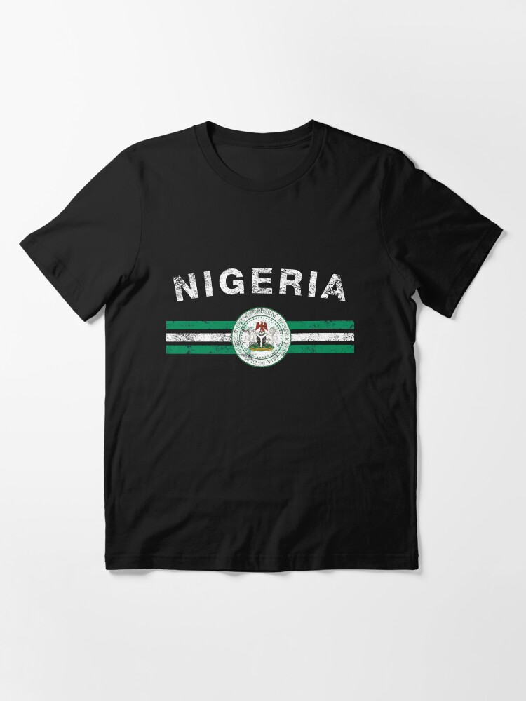 &ldquo;Nigerian Flag Shirt - Nigerian Emblem & Nigeria Flag Shirt&rdquo; T-shirt by