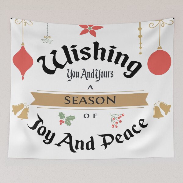 Item preview, Wishing You A Season Of Peace designed and sold by unwaveringfaith.