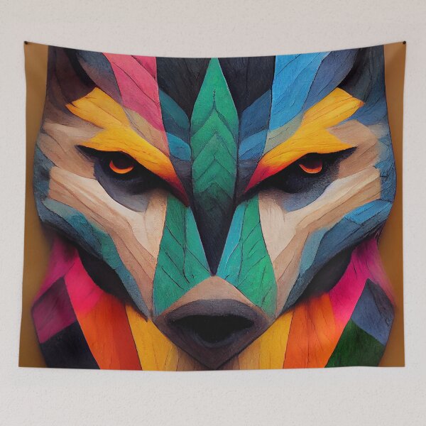 Item preview, Wood Wolf - 5 designed and sold by MrVPhotography.