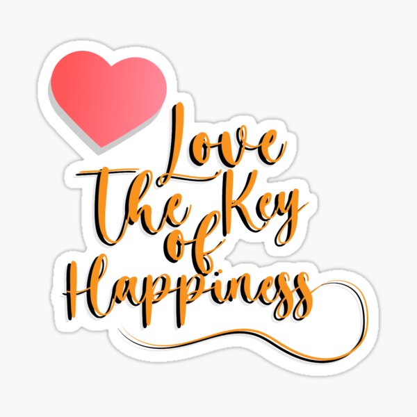Item preview, Love The Key Of Happiness designed and sold by badretop.