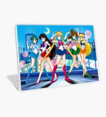 Sailor moon and sailor scouts Laptop Skin