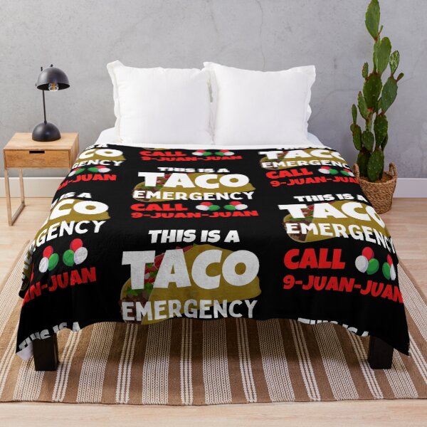 Item preview, Taco Emergency Call 9 Juan Juan Funny Cinco de Mayo Humor designed and sold by Trankix.