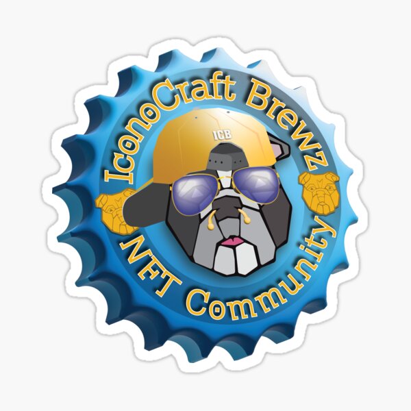 ICB bottlecap1 Sticker