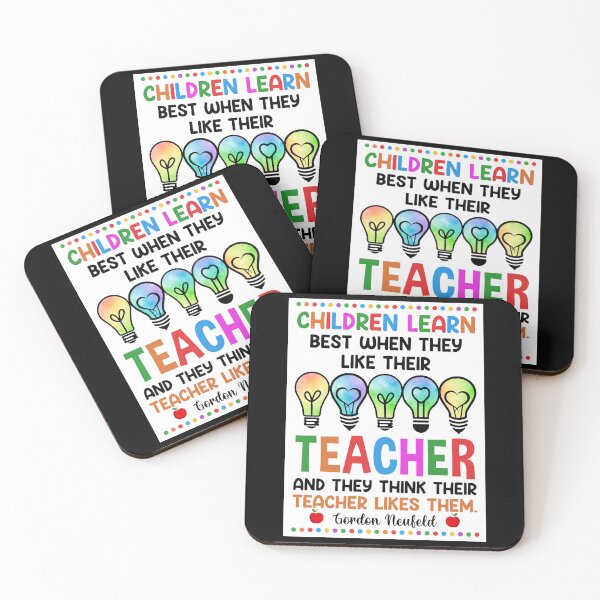 Item preview, Children Learn Best When They Like Their Teacher Teacher Life Student Life Back To School designed and sold by medinoboozew.