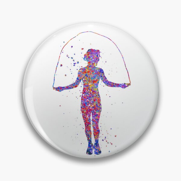 Item preview, Female rope jump designed and sold by Rosaliartbook.