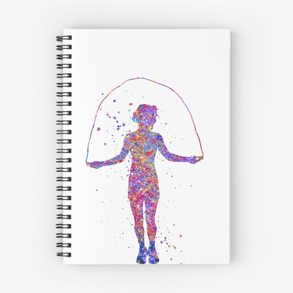 Item preview, Female rope jump designed and sold by Rosaliartbook.