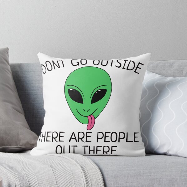 Item preview, Dont go outside People out there designed and sold by Cuatcho.