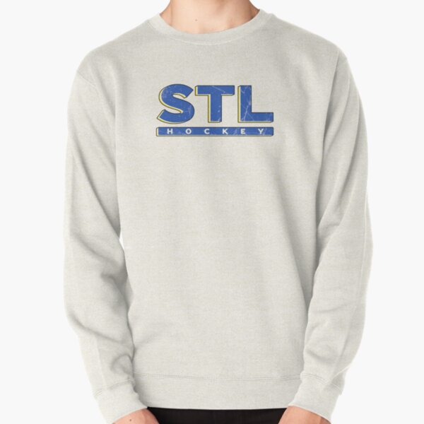 Youth Heathered Gray St. Louis Blues Legends Pullover Sweatshirt