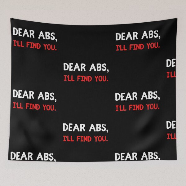 Item preview, Dear Abs Maybe One Day We Will Meet Funny Gym Humor Workout designed and sold by Trankix.