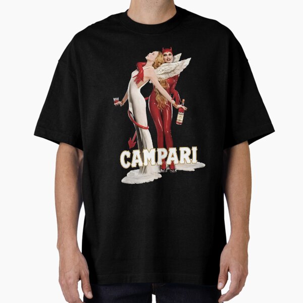 Item preview, Vintage Campari Devil and Angel aperitif bitters alcoholic beverages advertisement poster / posters designed and sold by Jéanpaul  Ferro.