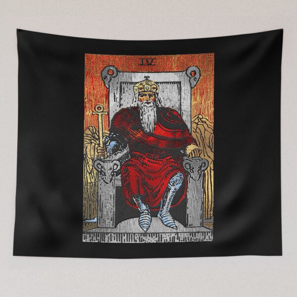 Item preview, Tarot Gold Edition - Major Arcana - The Emperor designed and sold by Serge Averbukh Art Studio.