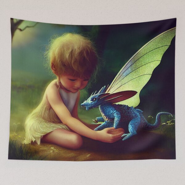 Artikelvorschau, Faerie Pet Dragon Freund entworfen und verkauft von fairytailsaiart.