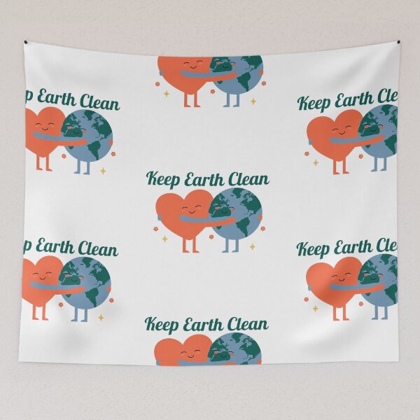 Item preview, Keep Earth Clean designed and sold by CakmakShop.