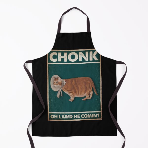 Item preview, Chonk Oh Lawd He Comin Funny Cat designed and sold by medinoboozew.