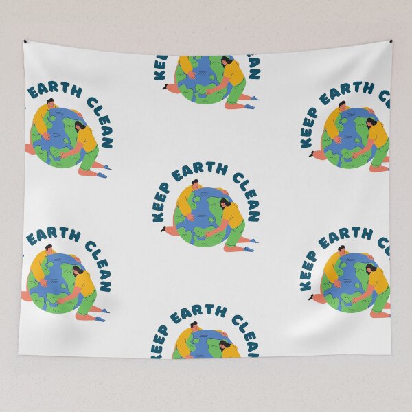 Item preview, Keep Earth Clean designed and sold by CakmakShop.