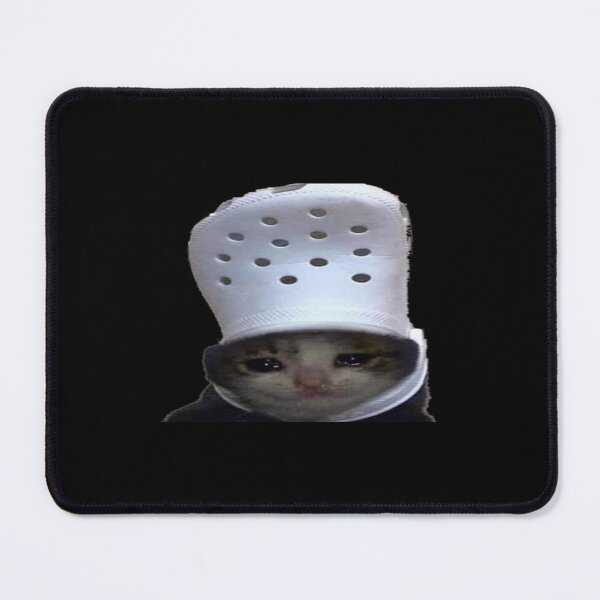 Item preview, Crying Cat Croc Meme designed and sold by karlaminev2.