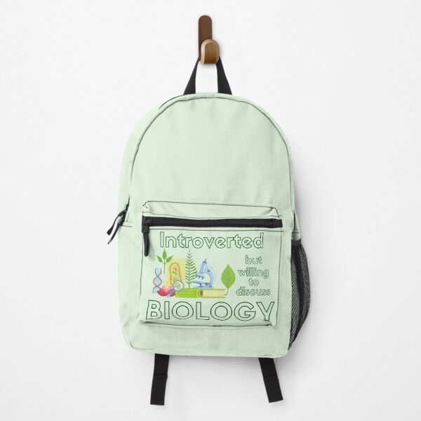 Item preview, Introverted but willing to discuss Biology designed and sold by FlakeyBiscuit3.