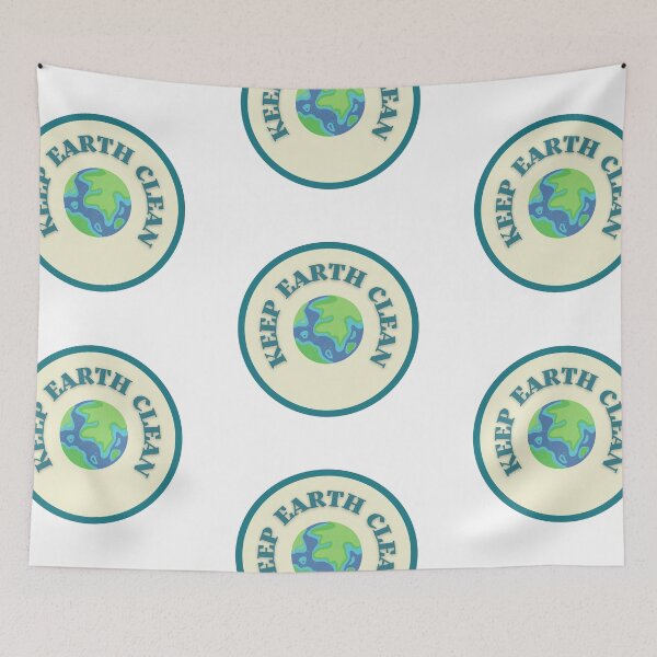 Item preview, Keep Earth Clean designed and sold by CakmakShop.
