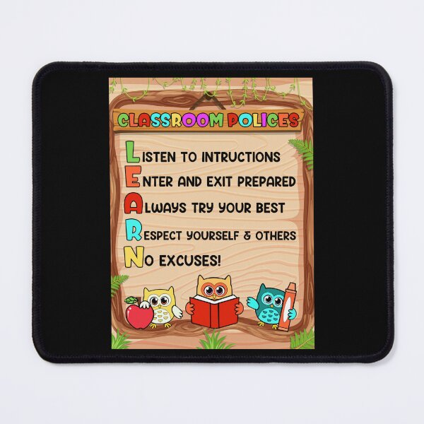 Item preview, Classroom Policies Back to School designed and sold by medinoboozew.