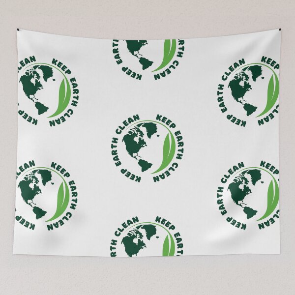 Item preview, Keep Earth Clean designed and sold by CakmakShop.