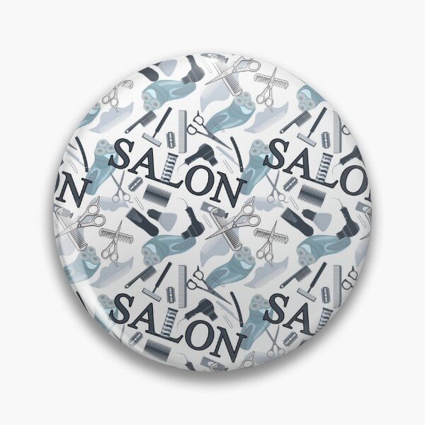 Item preview, Blue and Gray Barber Shop and Salon Repeating Background designed and sold by BaerDesign.