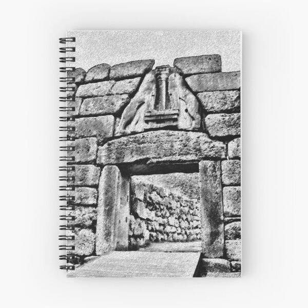 Item preview, Lions Gate  designed and sold by painting-greece.