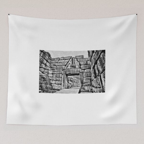 Item preview, Lions Gate  designed and sold by painting-greece.