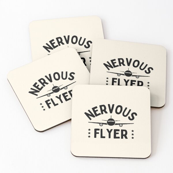 Item preview, Nervous Flyer designed and sold by FunnyFactDesign.