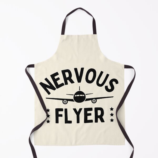 Item preview, Nervous Flyer designed and sold by FunnyFactDesign.