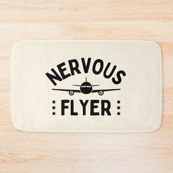 Item preview, Nervous Flyer designed and sold by FunnyFactDesign.