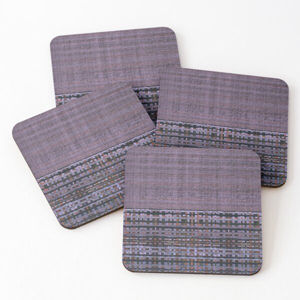 Item preview, Linen Plaid (Purple) designed and sold by TanglePatch.