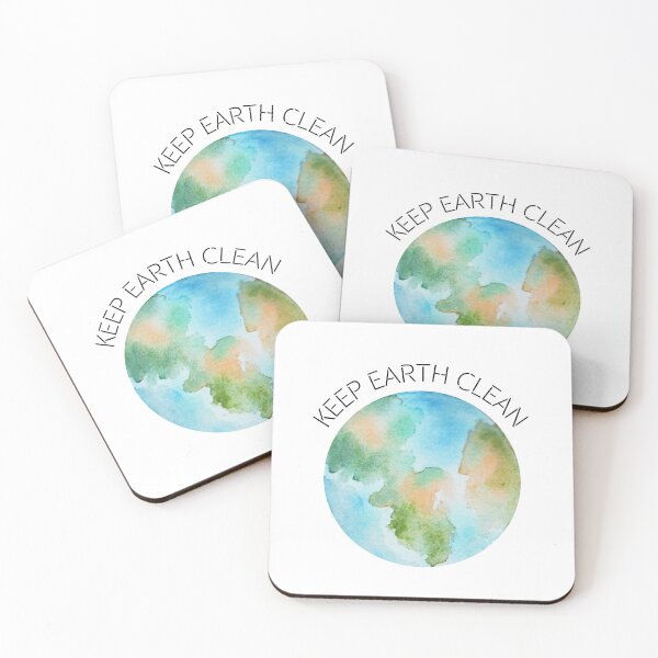 Item preview, Keep Earth Clean designed and sold by CakmakShop.