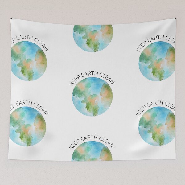 Item preview, Keep Earth Clean designed and sold by CakmakShop.
