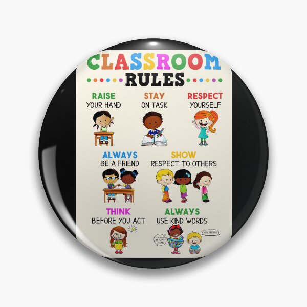 Item preview, Classroom Rules Cute Principle Student Back To School designed and sold by medinoboozew.