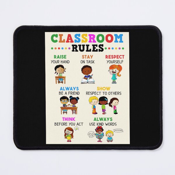 Item preview, Classroom Rules Cute Principle Student Back To School designed and sold by medinoboozew.