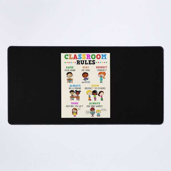Item preview, Classroom Rules Cute Principle Student Back To School designed and sold by medinoboozew.