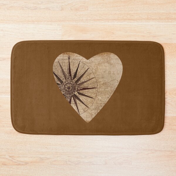 Item preview, Heart TRAVELER,map,  designed and sold by LuFilu.