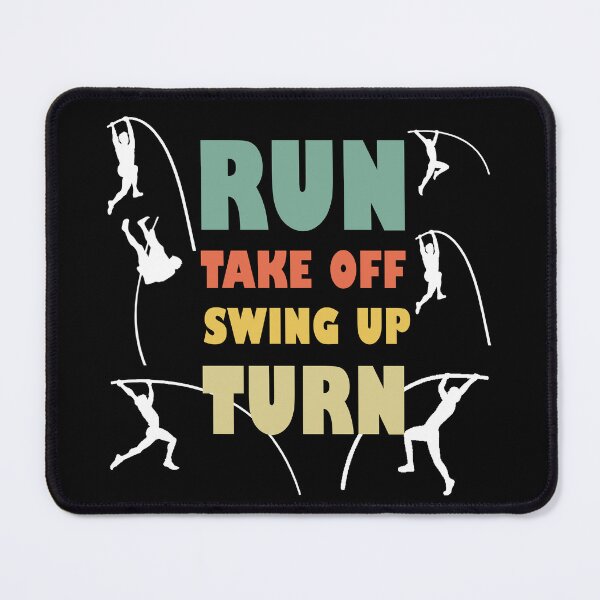 Item preview, Run Take Off Swing Up Turn. Pole Jumping. Pole Vault  designed and sold by Rami Khalifah.