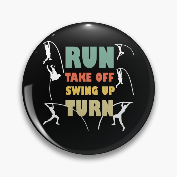 Item preview, Run Take Off Swing Up Turn. Pole Jumping. Pole Vault  designed and sold by Rami Khalifah.