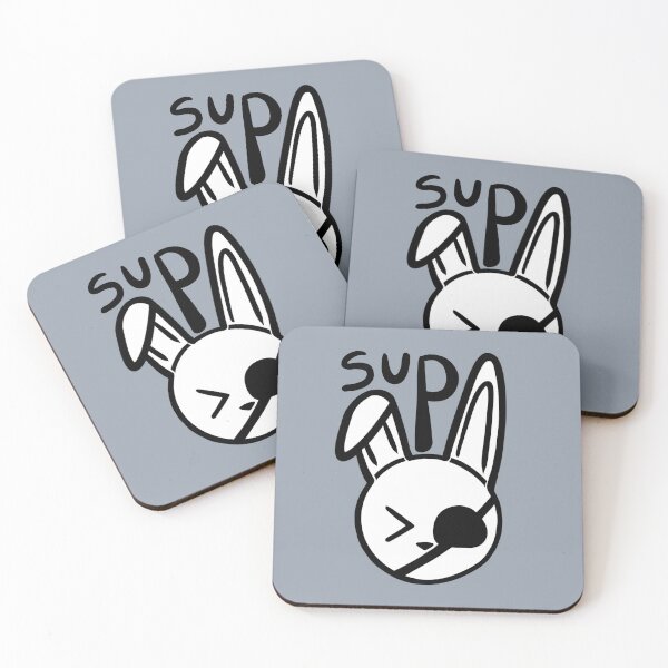 Item preview, Sup rabbit with eyepatch designed and sold by babysnaily.