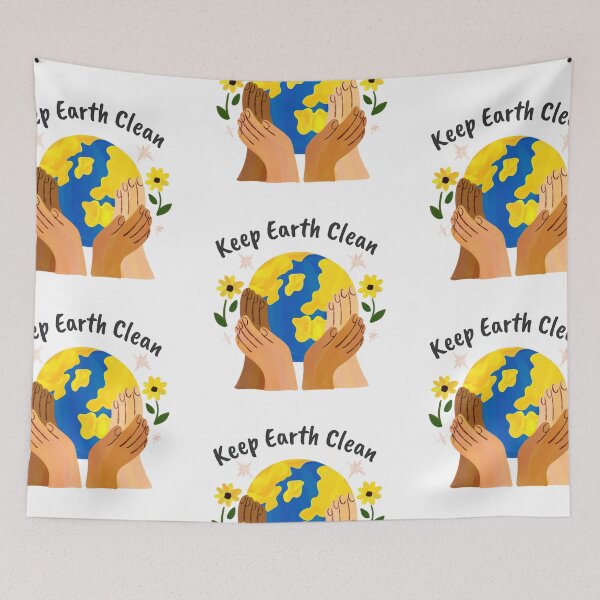 Item preview, Keep Earth Clean designed and sold by CakmakShop.