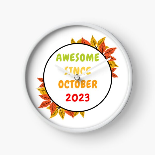 Item preview, Awesome Since October 2023- designed and sold by bartdesigner.