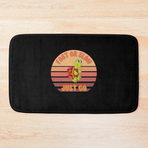Item preview, Fast Or Slow Just Go - Sunset Design With Turtle designed and sold by ImagesDesigns.