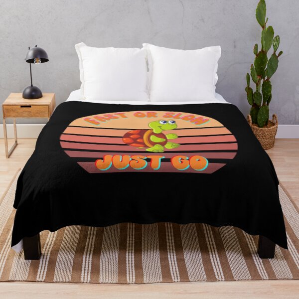 Item preview, Fast Or Slow Just Go - Sunset Design With Turtle designed and sold by ImagesDesigns.